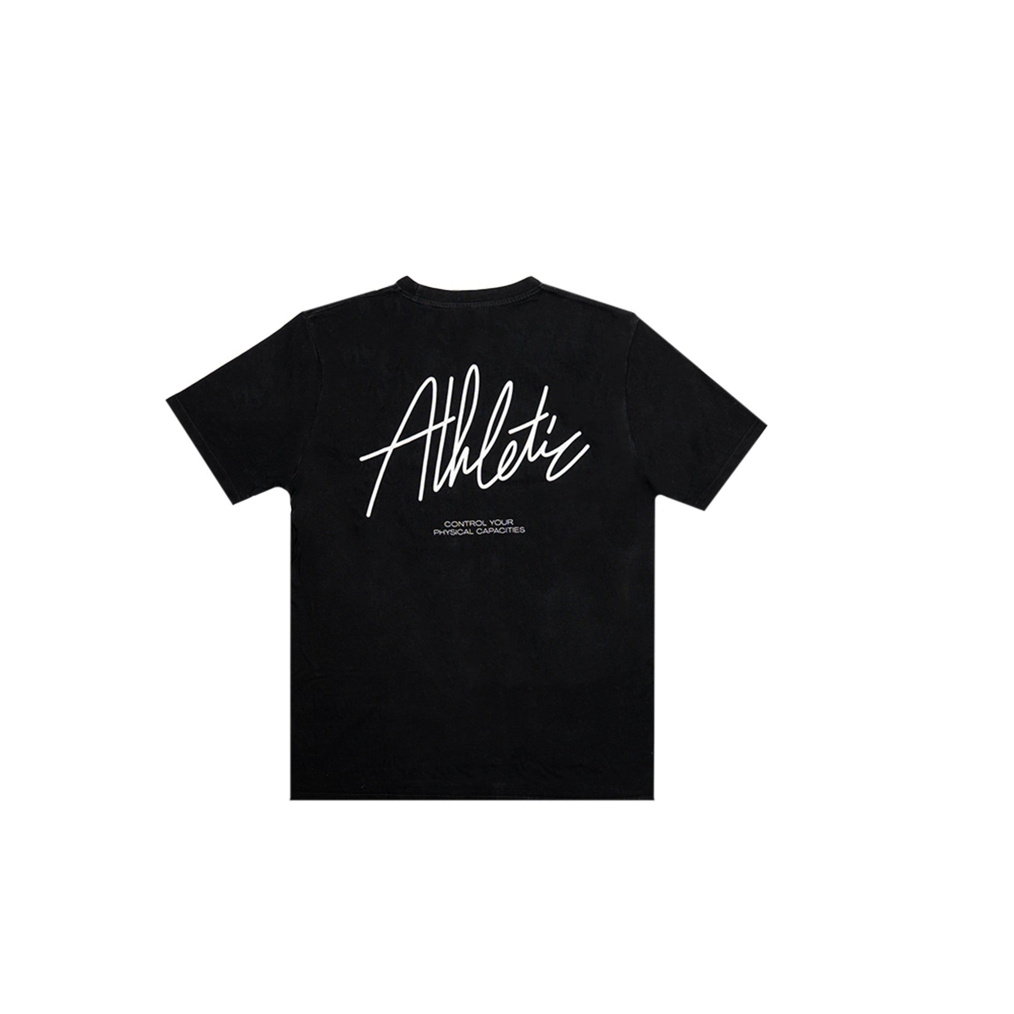 ATHLETIC LOGO T-SHIRT - NOIR